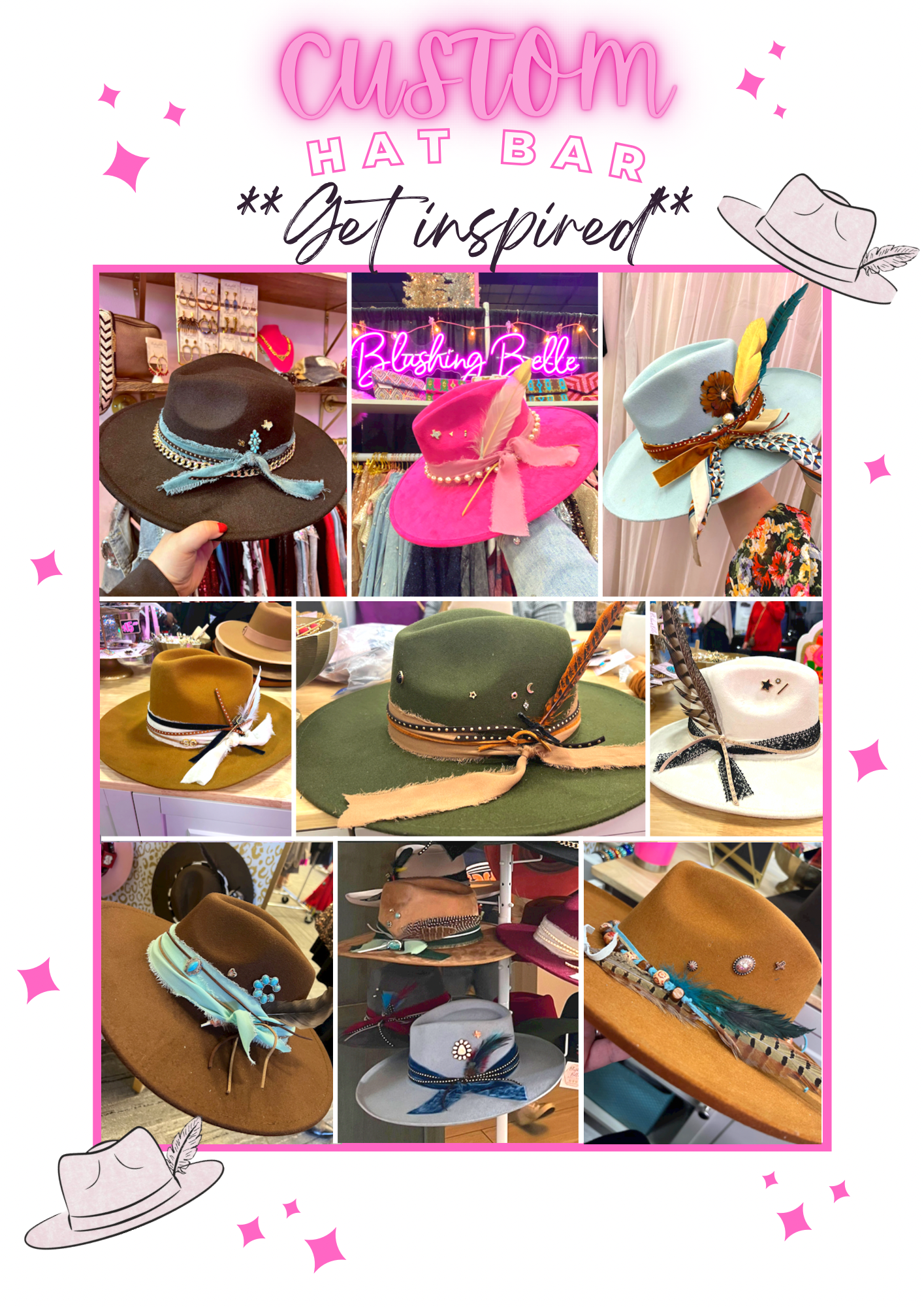 Hat Bar Styling Session