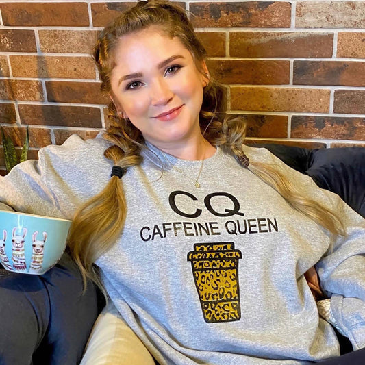 CAFFEINE QUEEN SWEATSHIRT