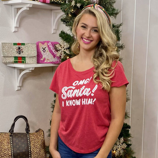 OMG SANTA TEE